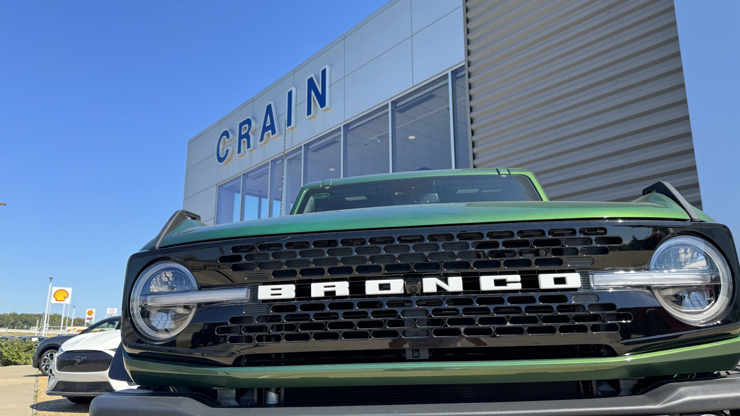 Ford Bronco outside of Crain Ford of Jacksonville