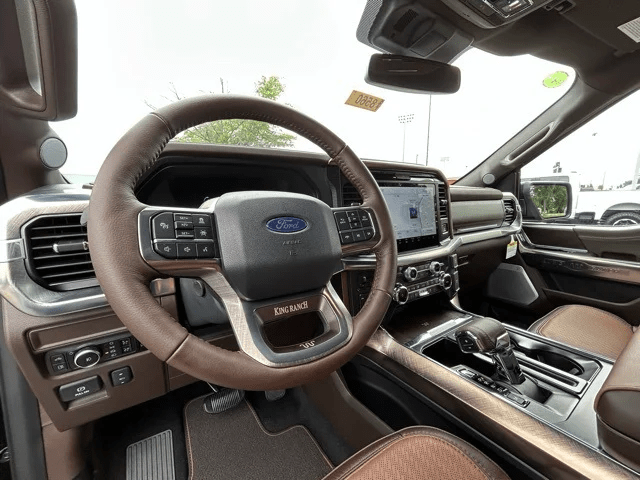 2025 Ford F-150 King Ranch Interior at Crain Ford of Jacksonville in Jacksonville AR
