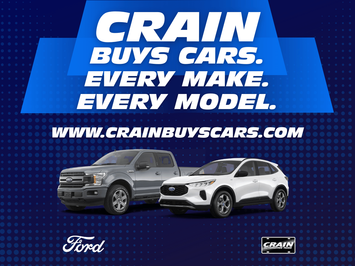 Crain Buys Cars at Crain Ford of Jacksonville in Jacksonville, AR