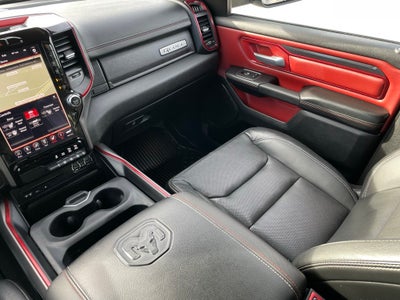 2019 RAM 1500 Rebel - RED INTERIOR ACCENTS / LEATHER BUCKET SEATS