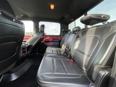 2019 RAM 1500 Rebel - RED INTERIOR ACCENTS / LEATHER BUCKET SEATS