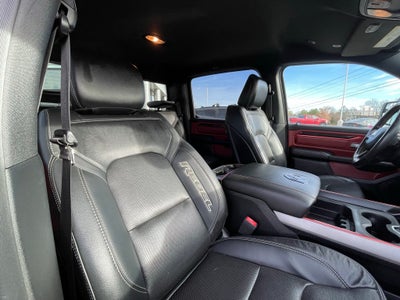 2019 RAM 1500 Rebel - RED INTERIOR ACCENTS / LEATHER BUCKET SEATS