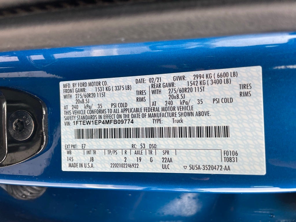 2021 Ford F-150 XL - 4WD / STX APPEARANCE PKG