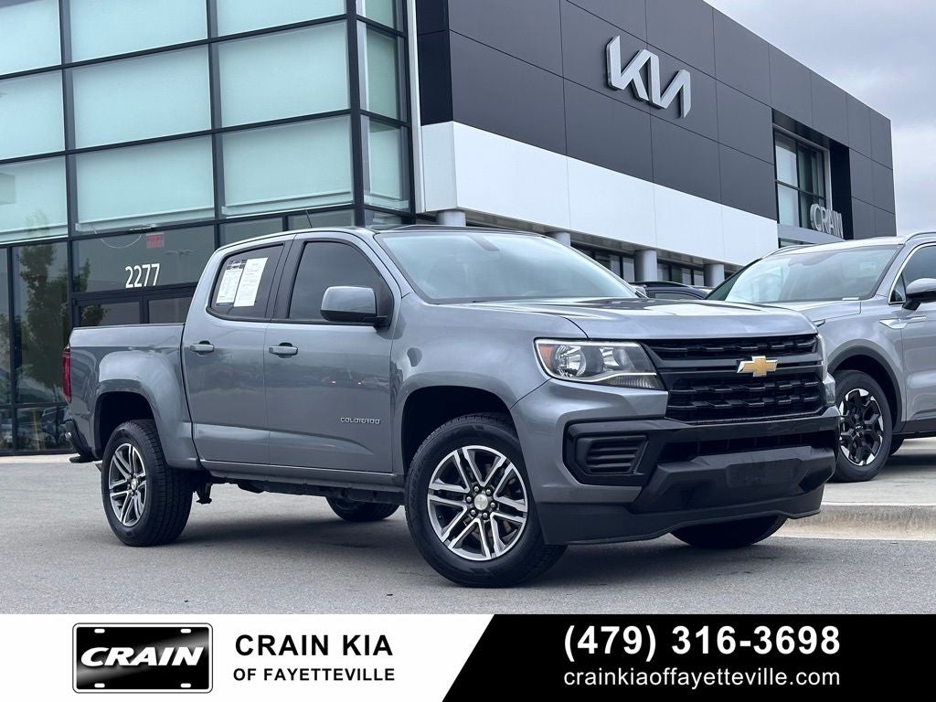 2021 Chevrolet Colorado CREW CAB - KEYLESS ENTRY / EZ LIFT TAILGATE