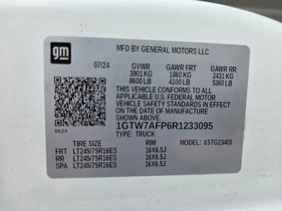2024 GMC Savana 2500 Work Van - BUILT TO BUILD YOUR BUSINESS