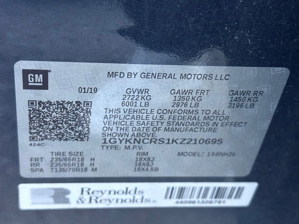 2019 Cadillac XT5 Luxury - BOSE AUDIO / POWER MOONROOF