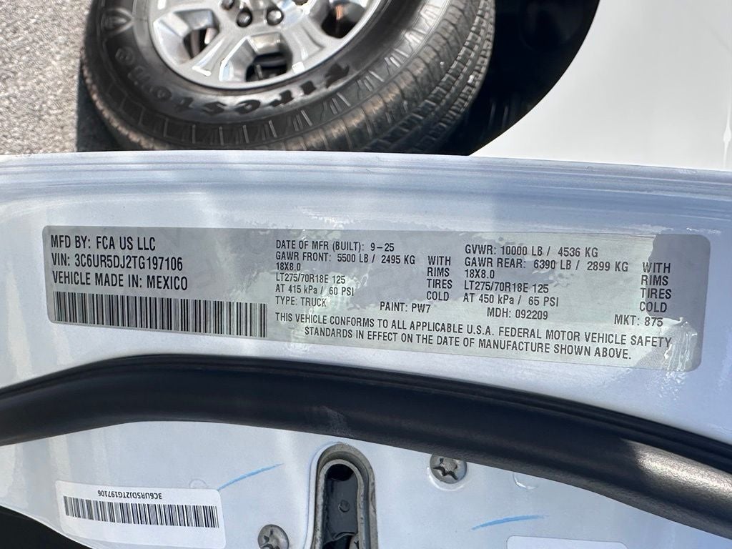 2026 RAM 2500 Big Horn - HEMI V8 / REMOTE START