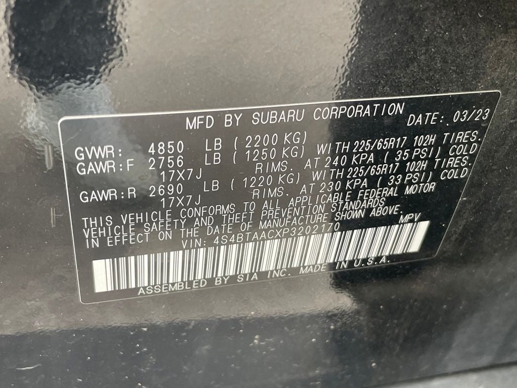 2023 Subaru Outback 2.5i