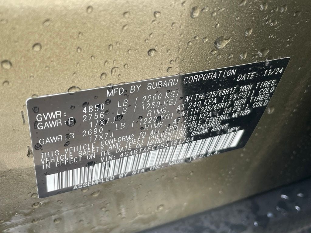 2025 Subaru Outback Premium
