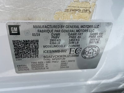 2019 Buick Enclave Avenir - VENTILATED SEATS / DUAL PANE SUNROOF