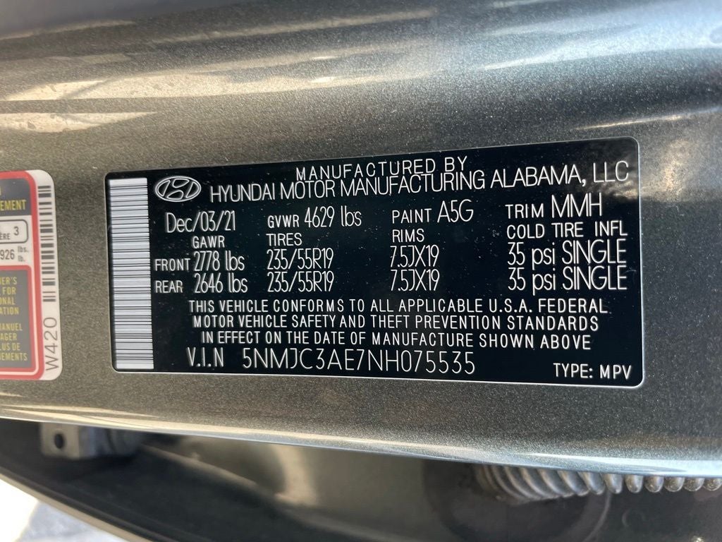 2022 Hyundai Tucson SEL - VENTILATED SEATS / BOSE PREMIUM AUDIO