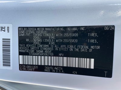 2024 Toyota Grand Highlander Platinum