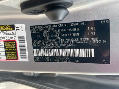 2024 Toyota Highlander LE - 3RD ROW / POWER LIFTGATE