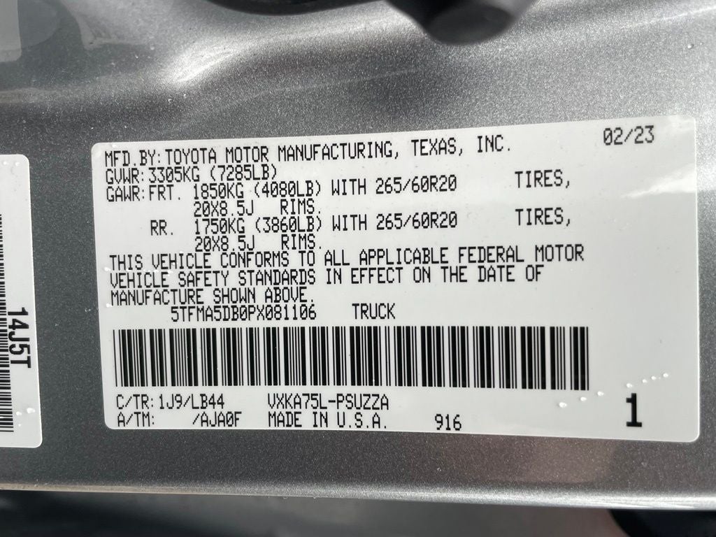 2023 Toyota Tundra 1794