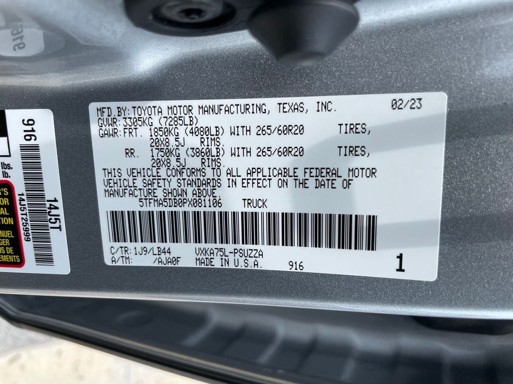 2023 Toyota Tundra 1794 - TRD OFF ROAD PKG / NAVIGATION