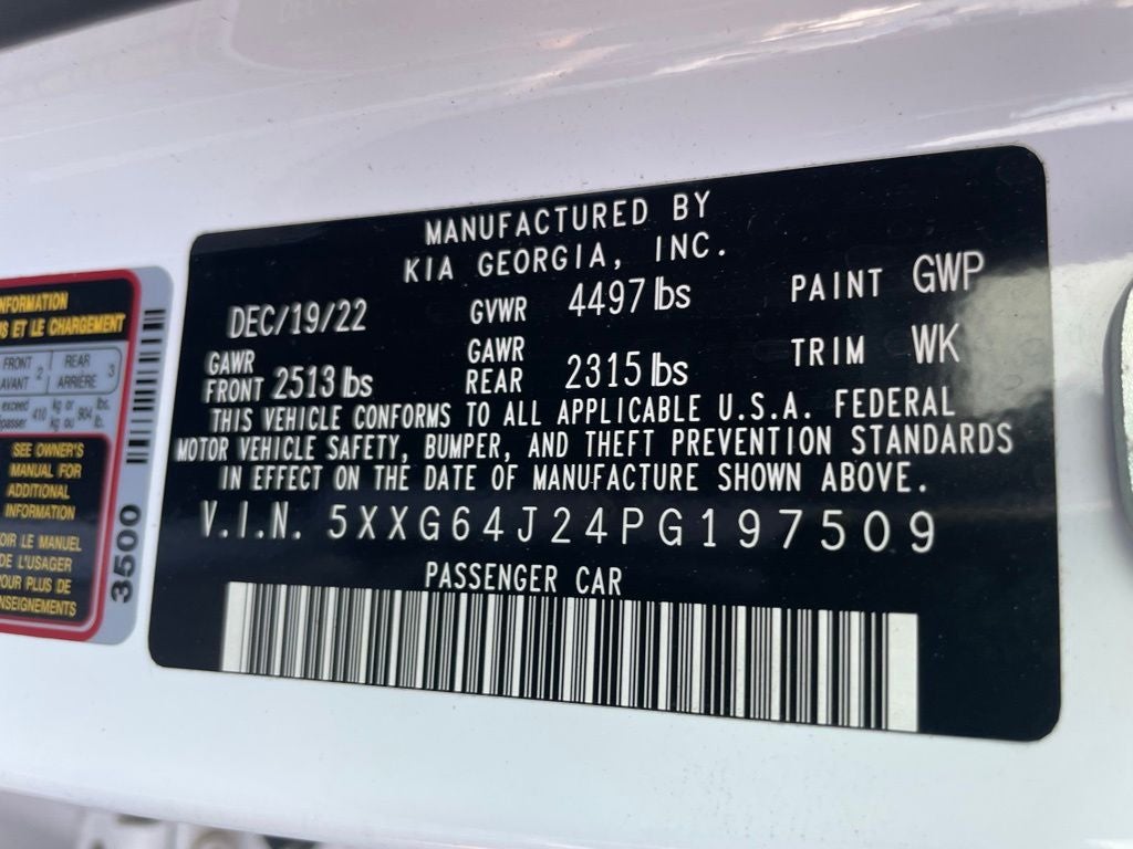 2023 Kia K5 GT-Line - KIA CERTIFIED / PANORAMIC SUNROOF