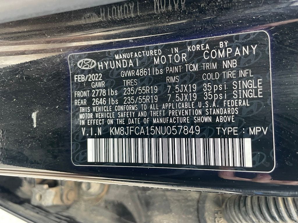 2022 Hyundai Tucson Hybrid SEL Convenience