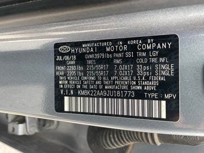 2018 Hyundai Kona SEL