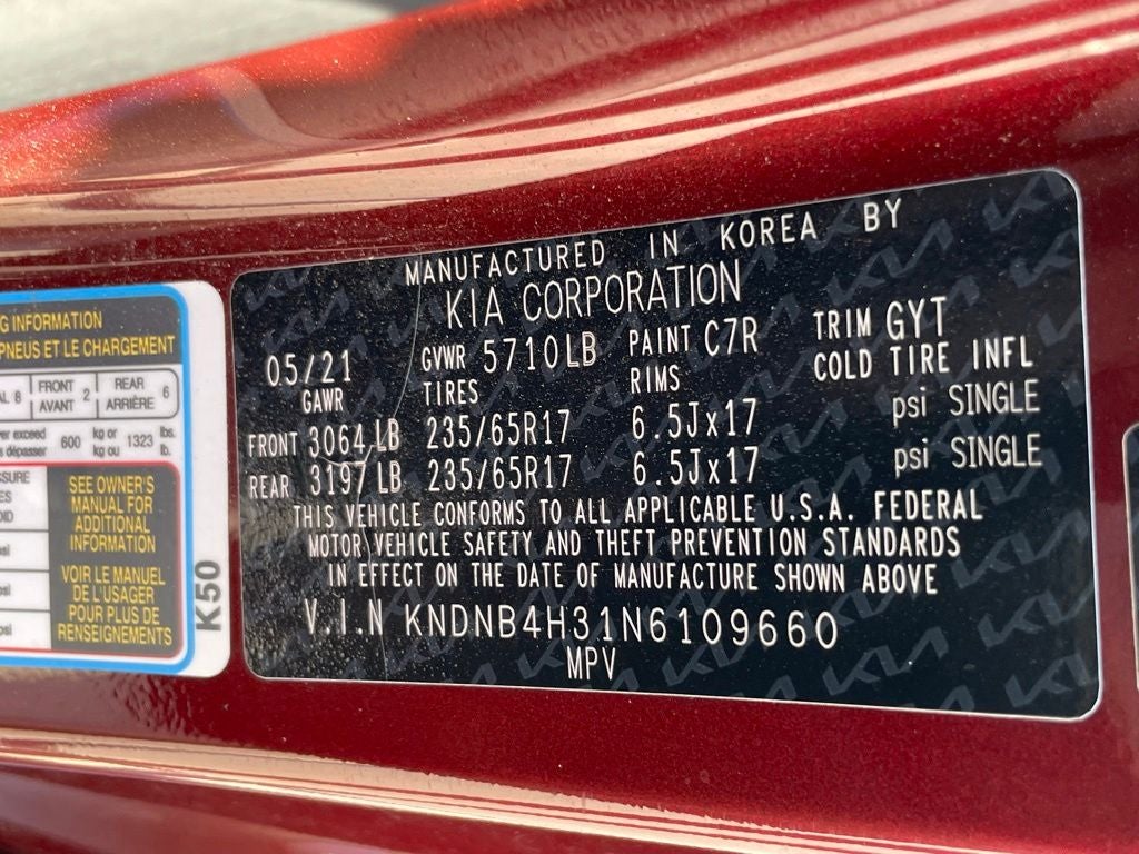 2022 Kia Carnival LXS