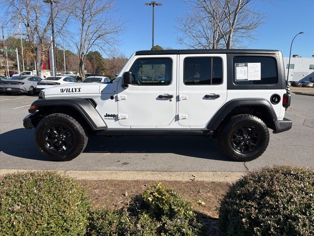 2021 Jeep Wrangler Unlimited Willys
