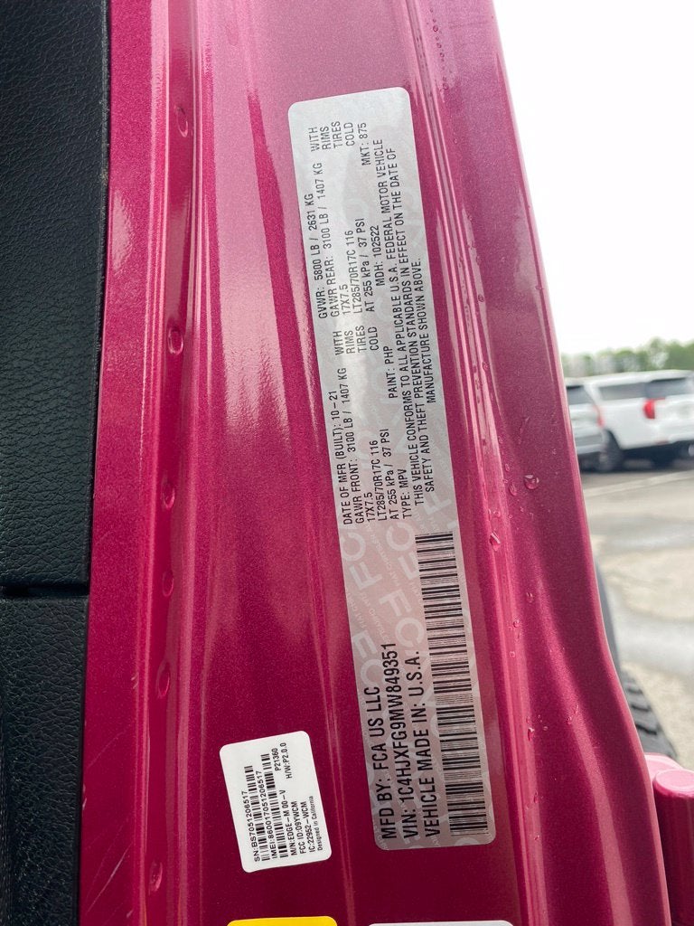 2021 Jeep Wrangler Unlimited Rubicon Clean CarFax, One Owner, Navi