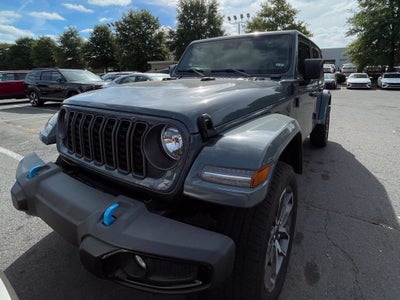 2024 Jeep Wrangler Sport S 4xe 49 MPGe, Hard Top, Heated Seats, Clean CarFax, One