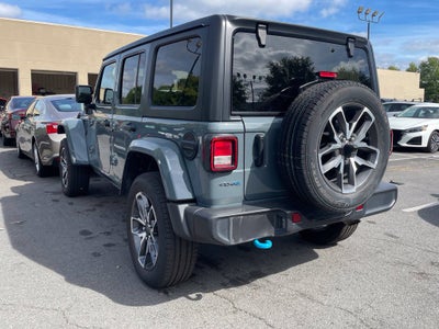 2024 Jeep Wrangler Sport S 4xe 49 MPGe, Hard Top, Heated Seats, Clean CarFax, One