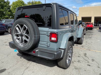 2024 Jeep Wrangler Sport S 4xe 49 MPGe, Hard Top, Heated Seats, Clean CarFax, One