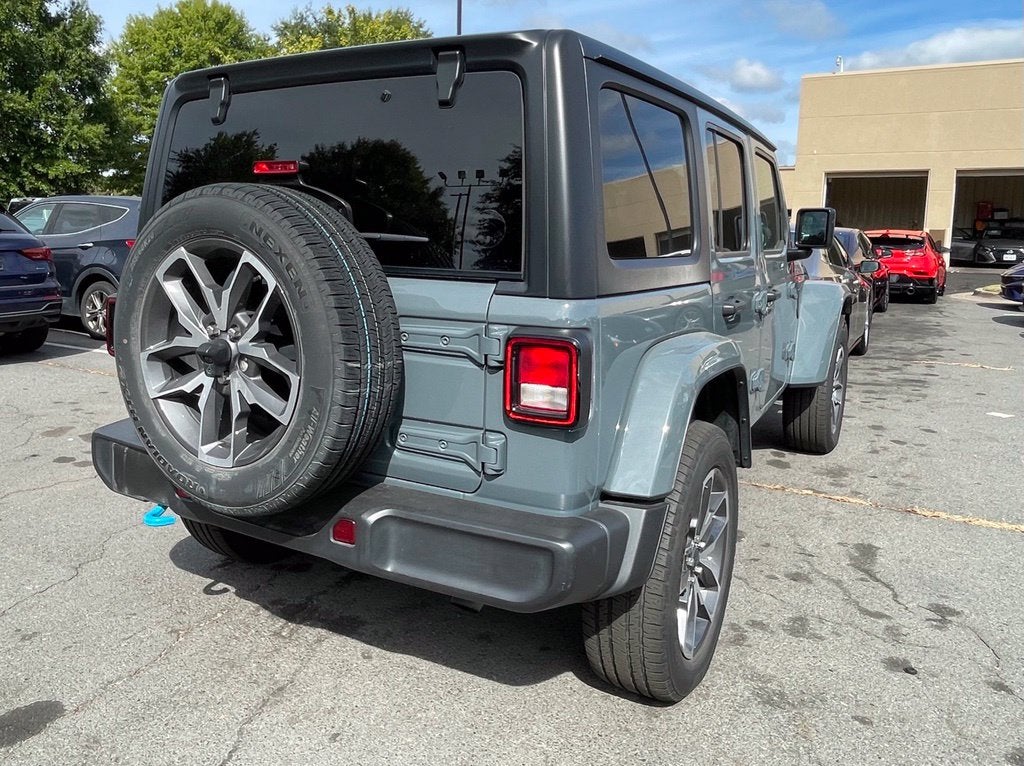 2024 Jeep Wrangler Sport S 4xe 49 MPGe, Hard Top, Heated Seats, Clean CarFax, One