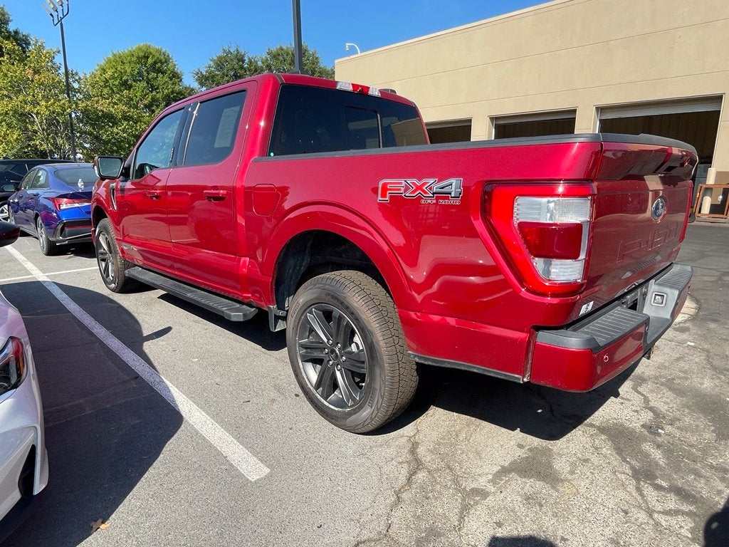 2021 Ford F-150 Lariat Clean CarFax, One Owner, Sport Pkg, FX4, 20" Wheel