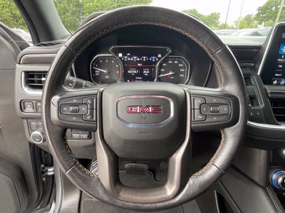 2021 GMC Yukon XL AT4 Pano Roof, Bucket Seats, Power Boards, DVD's