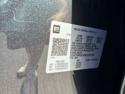 2025 GMC Hummer EV SUV 3X Low Miles, Clean CarFax