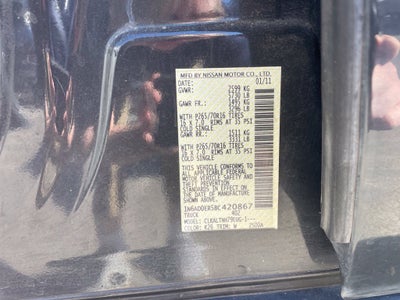 2011 Nissan Frontier SV CarFax One Owner