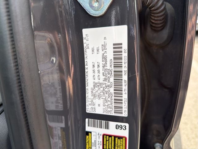 2025 Toyota Tacoma TRD Off-Road