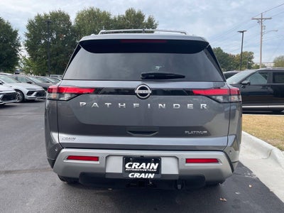 2025 Nissan Pathfinder Platinum Pano Roof, Leather, One Owner, Third Row
