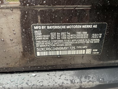 2022 BMW X5 xDrive40i