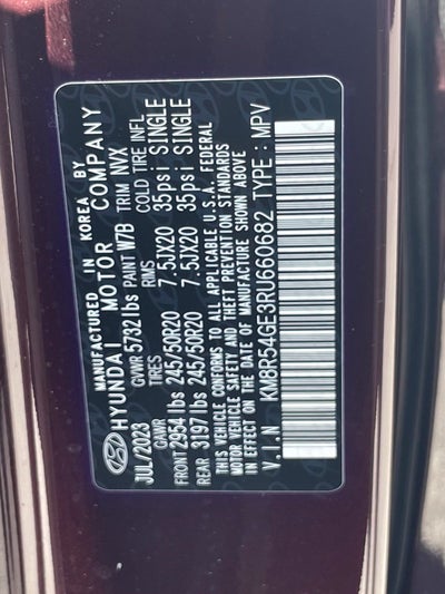 2024 Hyundai Palisade Limited Leather, One Owner