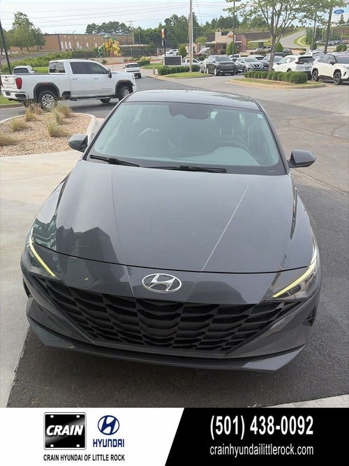 2023 Hyundai Elantra Hybrid Blue