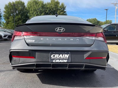2025 Hyundai Elantra SEL Sport One Owner, Clean CarFax