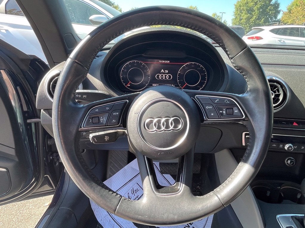 2018 Audi A3 2.0T Premium Plus Leather, Navi, Clean CarFax
