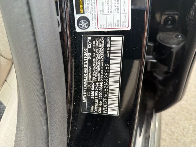 2018 Mercedes-Benz E-Class E 400 4MATIC®