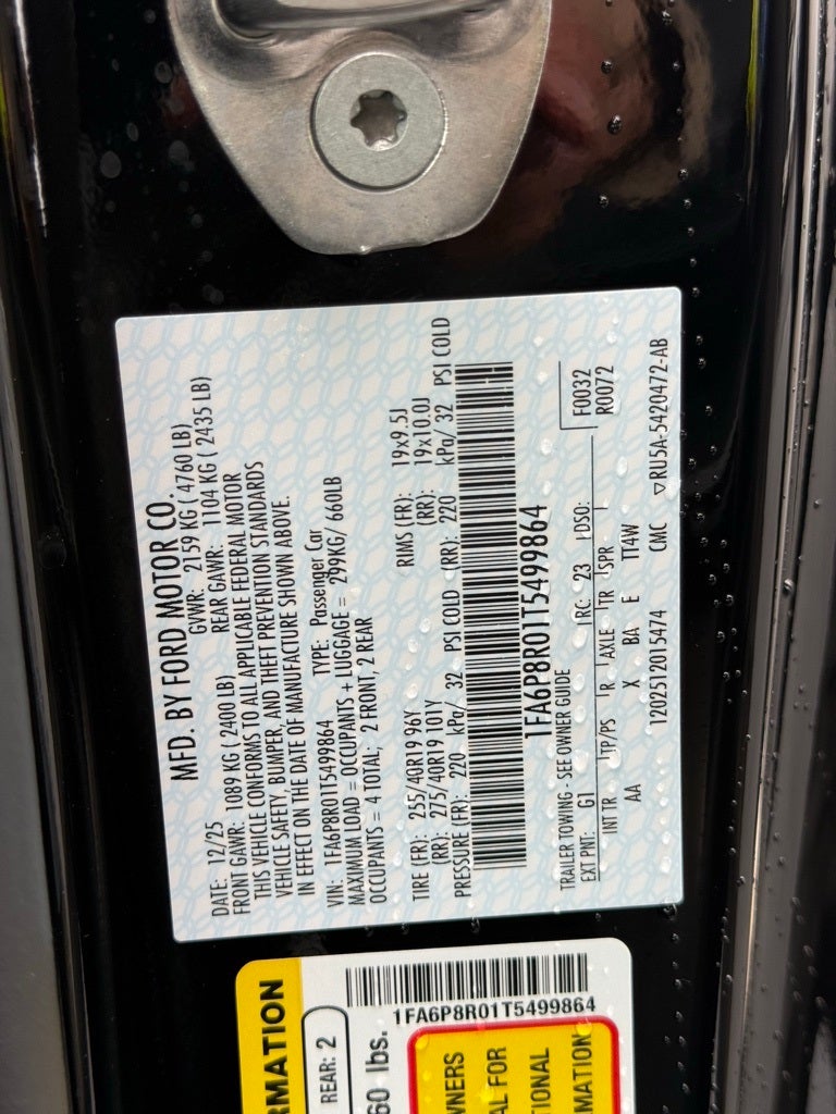 2026 Ford Mustang Dark Horse