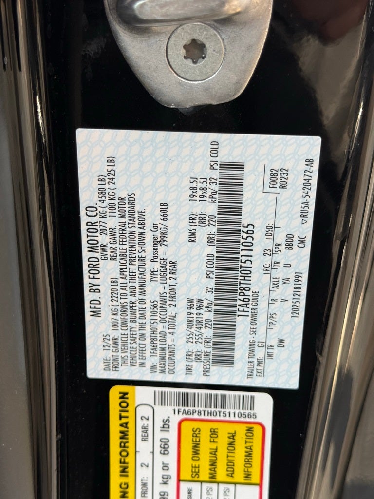 2026 Ford Mustang EcoBoost