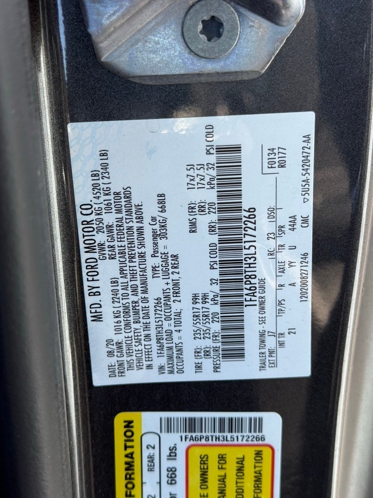 2020 Ford Mustang EcoBoost