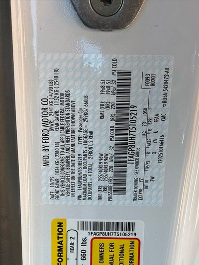 2026 Ford Mustang EcoBoost Premium