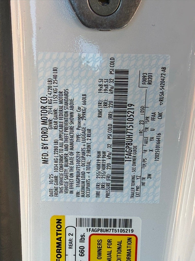 2026 Ford Mustang EcoBoost Premium