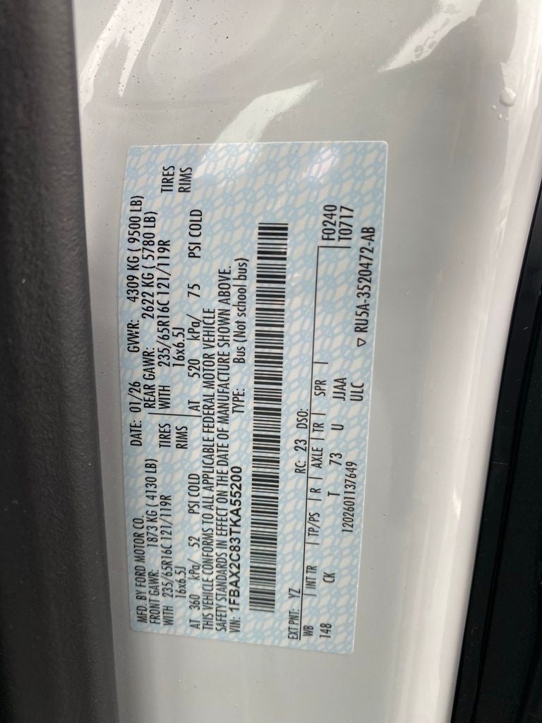 2026 Ford Transit-350 XLT