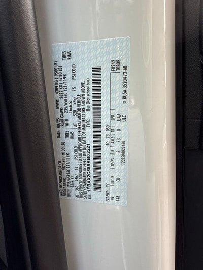 2025 Ford Transit-350 XLT