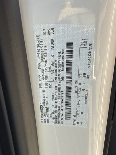 2026 Ford Transit-350 XLT