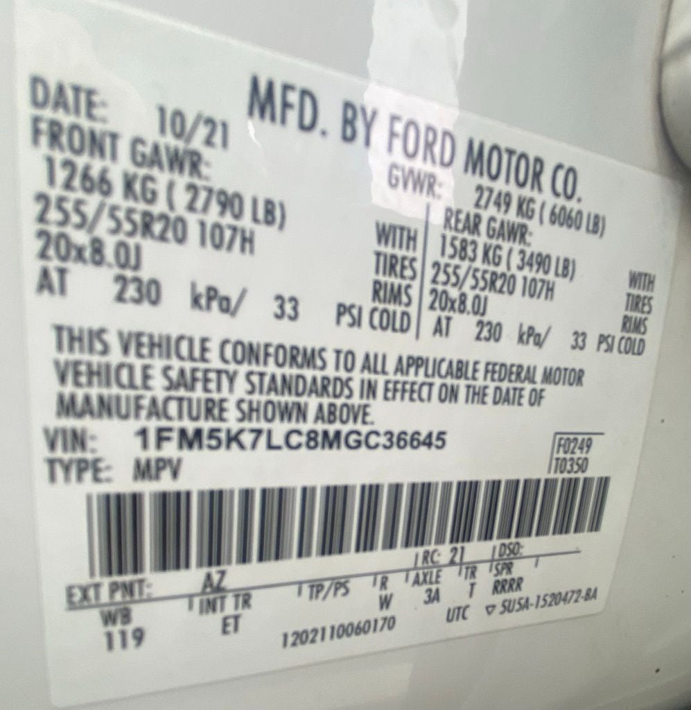 2021 Ford Explorer King Ranch